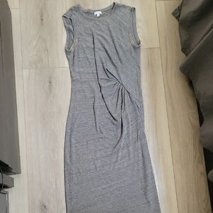 Splendid Heather Gray Midi Dress Size XS